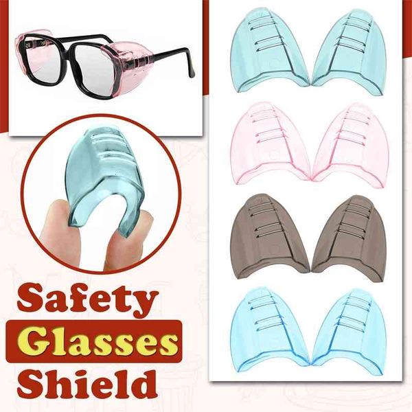 1 pairs eye flexible clear shields side safety sunglasses 95% protection universal anti fog cycling accessories
1 pairs eye flexible clear shields side safety sunglasses 95% protection universal anti fog cycling accessories