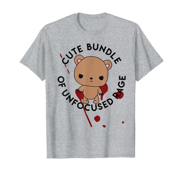 killer stuffed bear clothing cute bundle of unfocused rage t-shirt, White;black
killer stuffed bear clothing cute bundle of unfocused rage t-shirt, White;black