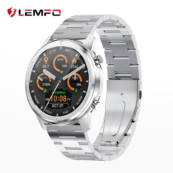 lemfo lf26 full touch 360*360 hd amoled screen smart watch men bluetooth 5.0 weather watch face ip67 waterproof smartwatchg, Slivery;brown
lemfo lf26 full touch 360*360 hd amoled screen smart watch men bluetooth 5.0 weather watch face ip67 waterproof smartwatchg, Slivery;brown
