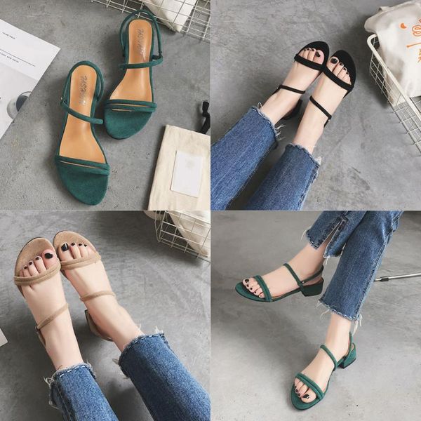 women platform thick summer open toe shoes roman casual flock sandals summer shoes women genuine leather platform, Black 
women platform thick summer open toe shoes roman casual flock sandals summer shoes women genuine leather platform, Black