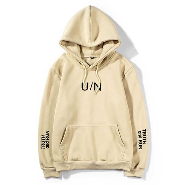 hoodiesautumn and winter new alphabet printed hooded pullover men's sweater jacket, Black
hoodiesautumn and winter new alphabet printed hooded pullover men's sweater jacket, Black