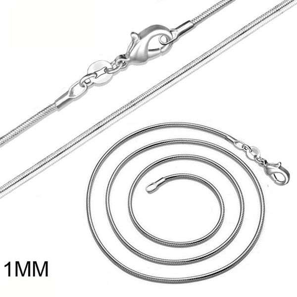 plated silver snake necklace woman lobster clasp clasp smooth chain fashion jewelry size 1mm 16 18 20 22 24 inch
plated silver snake necklace woman lobster clasp clasp smooth chain fashion jewelry size 1mm 16 18 20 22 24 inch