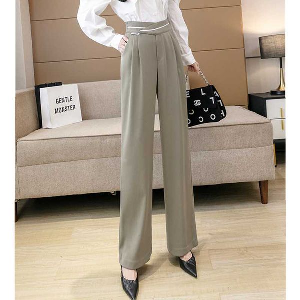 women's pants & capris wide leg are thin and high waist drape autumn winter loose straight casual suit women mopping, Black;white
women's pants & capris wide leg are thin and high waist drape autumn winter loose straight casual suit women mopping, Black;white