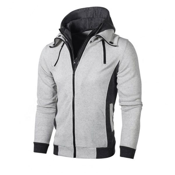 jogging clothing 1 set fashion men tracksuit color block buttons neckline male ribbed cuff hoodie drawstring pants, Black;red
jogging clothing 1 set fashion men tracksuit color block buttons neckline male ribbed cuff hoodie drawstring pants, Black;red