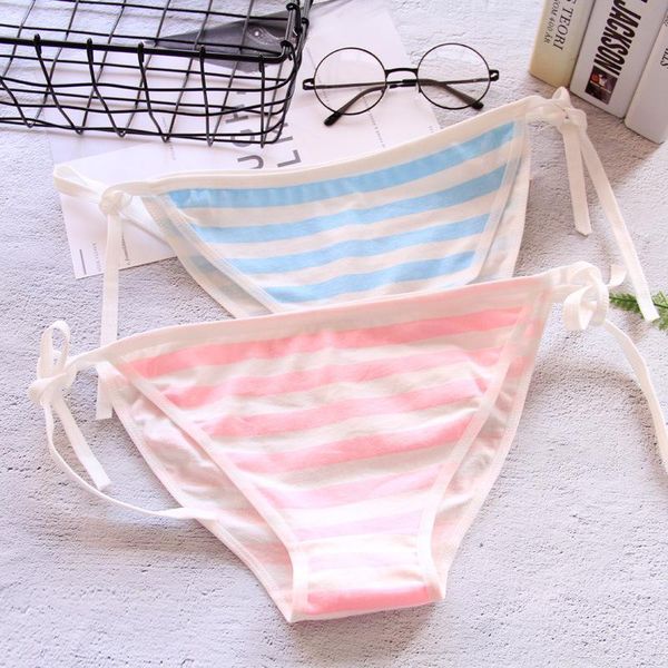 women's panties cute underwear women thongs cotton anime pink blue striped lolita girl lace up briefs bikini mini seamless lingerie, Black;pink
women's panties cute underwear women thongs cotton anime pink blue striped lolita girl lace up briefs bikini mini seamless lingerie, Black;pink