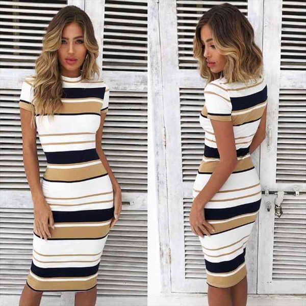 summer stripe bodycon women dress vestidos short sleeve ladies knee length dress plain jersey stretch basic, Black;gray
summer stripe bodycon women dress vestidos short sleeve ladies knee length dress plain jersey stretch basic, Black;gray