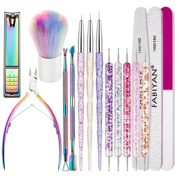 nail art kits pro acrylic kit full manicure set for brushes cuticle scissors sharp clipper with file care
nail art kits pro acrylic kit full manicure set for brushes cuticle scissors sharp clipper with file care