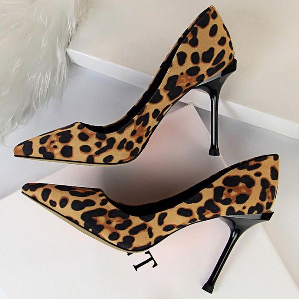 dress shoes 2021 women 10cm high heels flock leopard pumps lady wedding bridal brown scarpins stripper party prom valentine, Black
dress shoes 2021 women 10cm high heels flock leopard pumps lady wedding bridal brown scarpins stripper party prom valentine, Black