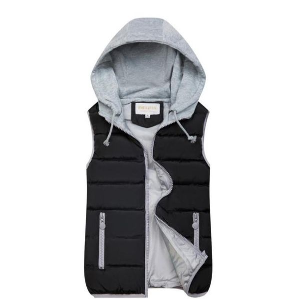 women's vests autumn winter korean candy color down cotton vest college style fashion leisure versatile warm large hooded, Black;white
women's vests autumn winter korean candy color down cotton vest college style fashion leisure versatile warm large hooded, Black;white