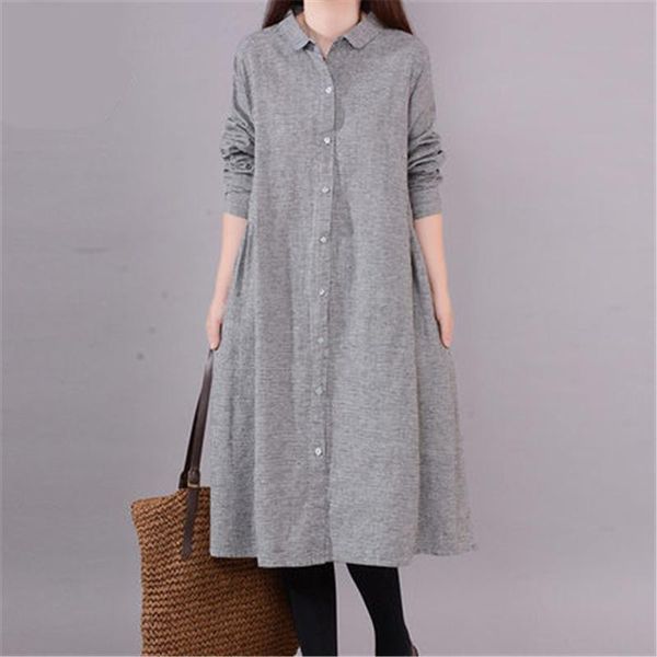 casual dresses demaifashion women long sleeve shirt dress korean fashion plaid elegant femme longue robe notched formal vestidos, Black;gray
casual dresses demaifashion women long sleeve shirt dress korean fashion plaid elegant femme longue robe notched formal vestidos, Black;gray
