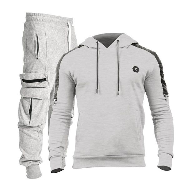 men's tracksuits winter tracksuit sets fashion sport multi-pocket cargo pants, hoodie and suit sweatpants sportswear sports suits, Gray
men's tracksuits winter tracksuit sets fashion sport multi-pocket cargo pants, hoodie and suit sweatpants sportswear sports suits, Gray