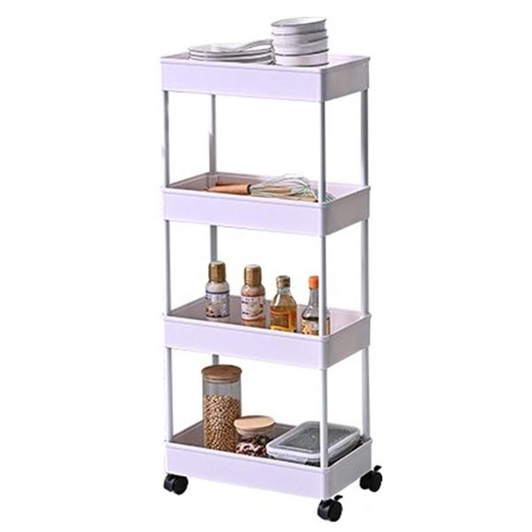kitchen storage & organization cart 4-tier slim mobile shelving unit rolling bathroom carts
kitchen storage & organization cart 4-tier slim mobile shelving unit rolling bathroom carts
