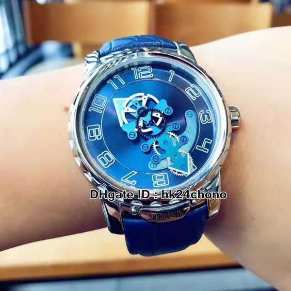 new 45mm freak phantom 2080-115/03 blue dial automatic mens watch steel case blue leather strap watches gents sport watches, Slivery;brown
new 45mm freak phantom 2080-115/03 blue dial automatic mens watch steel case blue leather strap watches gents sport watches, Slivery;brown