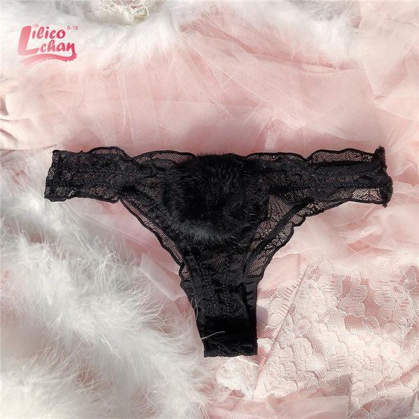 2020 new kawaii womens thong wth cute tail lolita briefs triangle underpants knickers underwear panties cute g-string for girls, Red;black
2020 new kawaii womens thong wth cute tail lolita briefs triangle underpants knickers underwear panties cute g-string for girls, Red;black