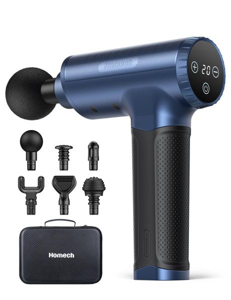accessories homech portable massage gun with 20 speed levels 6 head fascia lcd display 35db quiet deep for office home gym
accessories homech portable massage gun with 20 speed levels 6 head fascia lcd display 35db quiet deep for office home gym