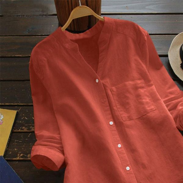summer women loose blouses shirt solid ladies linen cotton long sleeve button shirt women blusas mujer de moda 2021, White
summer women loose blouses shirt solid ladies linen cotton long sleeve button shirt women blusas mujer de moda 2021, White