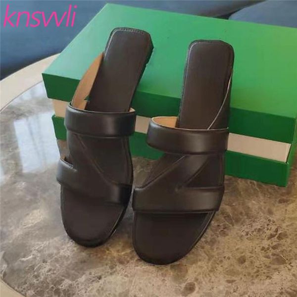 new flats mules shoes women summer slides cross strap leather casula beach shoes woman brand design sandals women slippers, Black
new flats mules shoes women summer slides cross strap leather casula beach shoes woman brand design sandals women slippers, Black