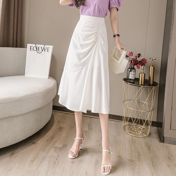 skirts the spring and summer 2021 fold irregular fishtail skirt long in han edition package hip of, Black
skirts the spring and summer 2021 fold irregular fishtail skirt long in han edition package hip of, Black