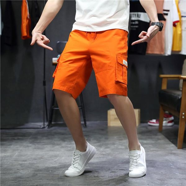 2021 new men's summer korean version outdoor casual tooling shorts teenagers solid color cotton pants knee length loose shorts, White;black
2021 new men's summer korean version outdoor casual tooling shorts teenagers solid color cotton pants knee length loose shorts, White;black