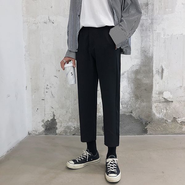 2021 new summer men's casual male leisure fashion trend high-quality wide leg pants black color loose trousers big size s-5xl t1ba
2021 new summer men's casual male leisure fashion trend high-quality wide leg pants black color loose trousers big size s-5xl t1ba