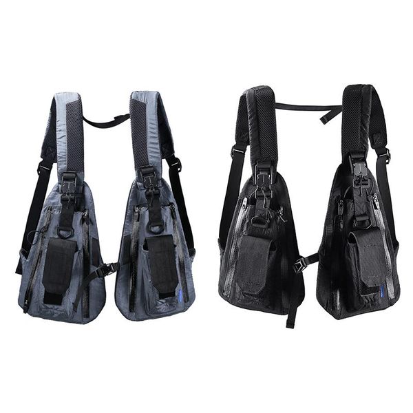 men's vests reindee lusion 21ss 2 in 1 lightweight tactical metal fabric oudoor vest chest rig techwear streetwear warcore, Black;white
men's vests reindee lusion 21ss 2 in 1 lightweight tactical metal fabric oudoor vest chest rig techwear streetwear warcore, Black;white