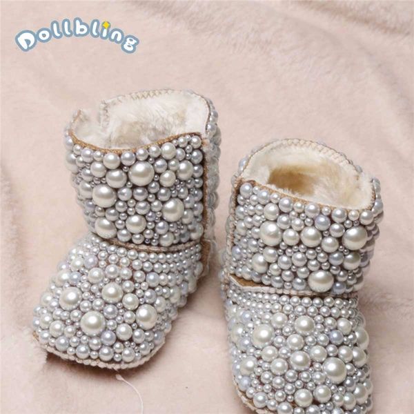 dollbling mommy daugther baby custom pearls boots personalized handmade luxury welcome infant ivory beads winter botties 210312, Black;grey
dollbling mommy daugther baby custom pearls boots personalized handmade luxury welcome infant ivory beads winter botties 210312, Black;grey
