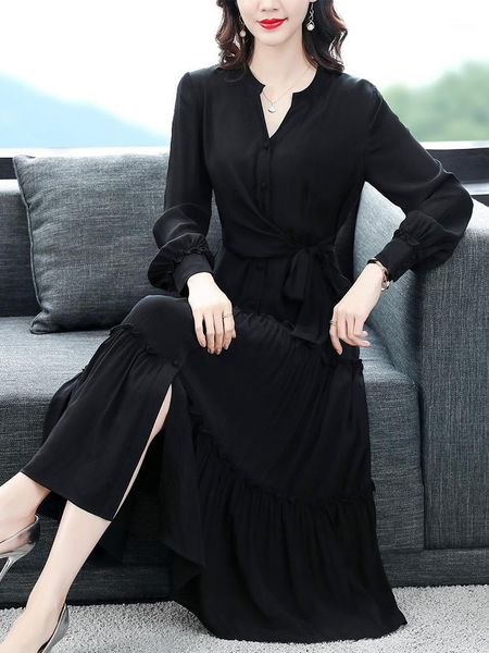 woman dress black elegant dresses for women long sleeve spring autumn 2021 vestido de mujer pph3463 casual, Black;gray
woman dress black elegant dresses for women long sleeve spring autumn 2021 vestido de mujer pph3463 casual, Black;gray