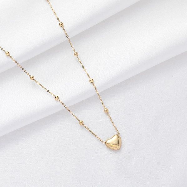 pendant necklaces timeonly romantic heart beading titanium steel necklace rose gold color jewelry for women gril festival gifts, Silver
pendant necklaces timeonly romantic heart beading titanium steel necklace rose gold color jewelry for women gril festival gifts, Silver