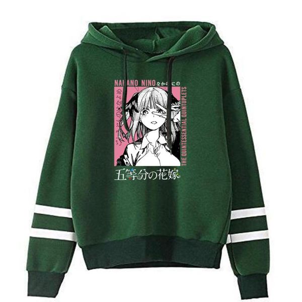 men's hoodies & sweatshirts cute cartoon pattern hoodie anime the quintessential quintuplets harajuku loose men women autumn pullovers, Black
men's hoodies & sweatshirts cute cartoon pattern hoodie anime the quintessential quintuplets harajuku loose men women autumn pullovers, Black