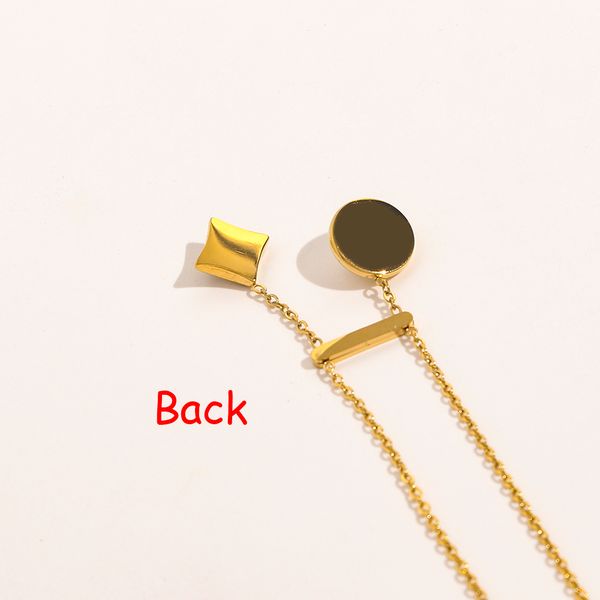 never fading 18k gold plated flower brand designer letter pendant necklaces pretty crystal rhinestone stainless steel choker necklace chain, Silver
never fading 18k gold plated flower brand designer letter pendant necklaces pretty crystal rhinestone stainless steel choker necklace chain, Silver