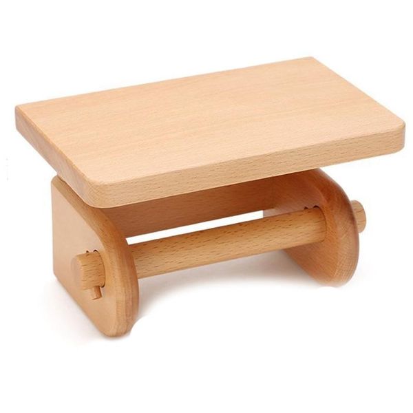 toilet paper holders roll bathroom rack solid wood color wall-mounted beech tissue holder
toilet paper holders roll bathroom rack solid wood color wall-mounted beech tissue holder