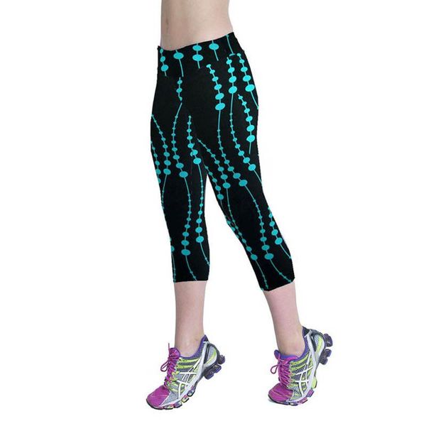 women's leggings high waist women fitness sport pants printed stretch cropped leggins mujer feminina, Black
women's leggings high waist women fitness sport pants printed stretch cropped leggins mujer feminina, Black