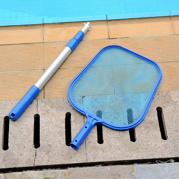 pool & accessories 1pcs portable leaf skimmer fishing net with pole rod swimming for spas river cleaning tool 
pool & accessories 1pcs portable leaf skimmer fishing net with pole rod swimming for spas river cleaning tool