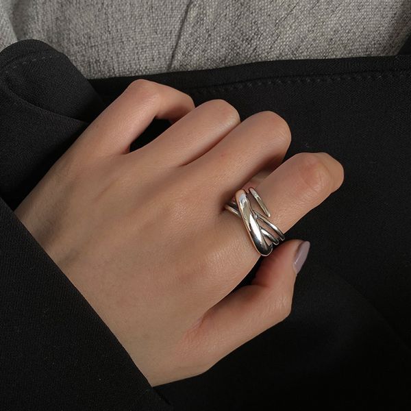 ring female ins925 pure silver fashion cool cold wind mouth adjustable love index finger personality lx41, Golden;silver
ring female ins925 pure silver fashion cool cold wind mouth adjustable love index finger personality lx41, Golden;silver