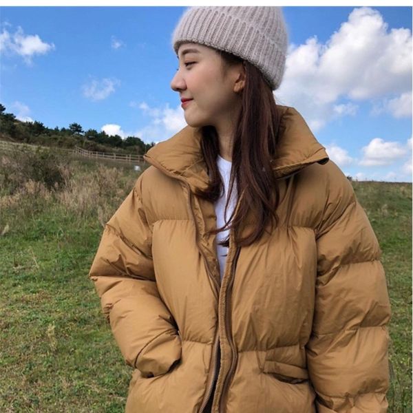 2021 New Winter Korean Women's Short Fashion All Match Loose White Duck Down Bread Warm Padded Jacket 63xm, Black
2021 New Winter Korean Women's Short Fashion All Match Loose White Duck Down Bread Warm Padded Jacket 63xm, Black