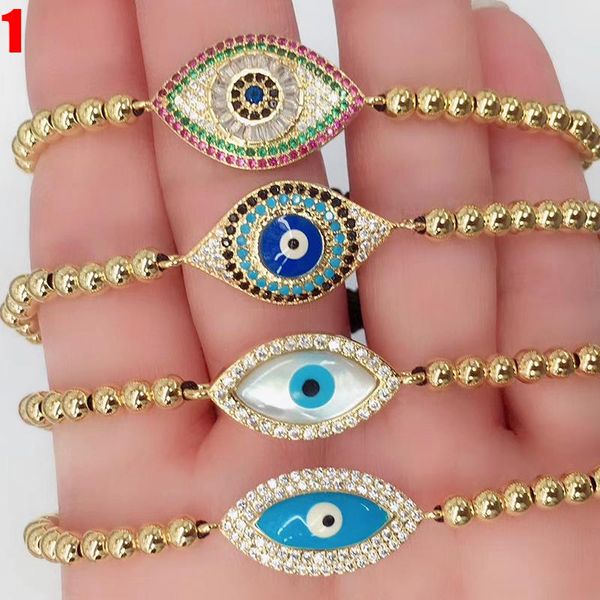 link, chain 4pcs gold stretchable bracelet for women stainless steel beads charm finger set luxury evil eye jewelry wholesale gifts, Black
link, chain 4pcs gold stretchable bracelet for women stainless steel beads charm finger set luxury evil eye jewelry wholesale gifts, Black