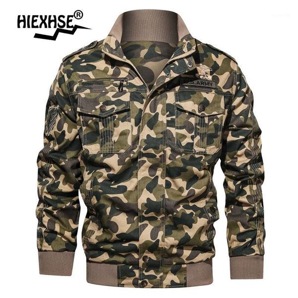 men's jackets casual coat cargo jacket spring camouflage military men cotton autumn camo army fashion outdoor plus size 6xl, Black;brown
men's jackets casual coat cargo jacket spring camouflage military men cotton autumn camo army fashion outdoor plus size 6xl, Black;brown