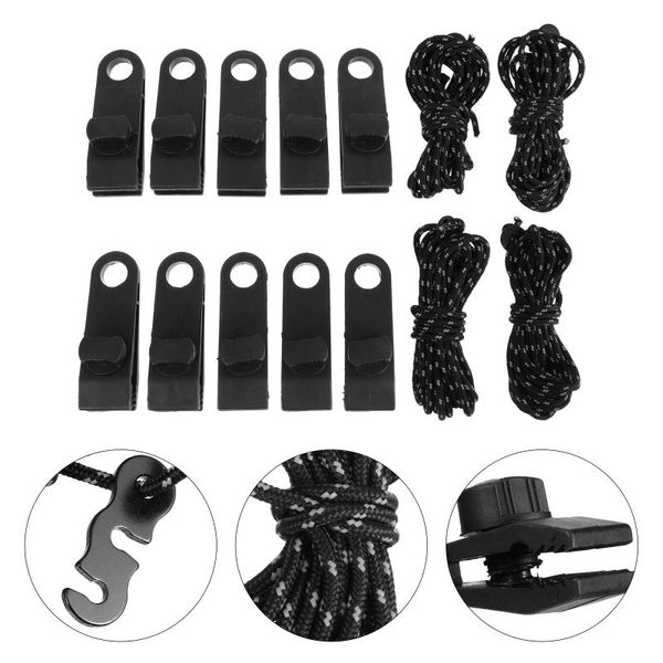 4pcs tent reflective guy lines with ropes adjuster and 10pcs camping clips
4pcs tent reflective guy lines with ropes adjuster and 10pcs camping clips