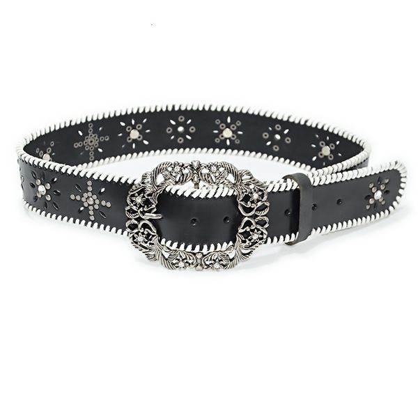 new head leather belt, men's and women's decorative style, rivet inlaid leather belt, Black;brown
new head leather belt, men's and women's decorative style, rivet inlaid leather belt, Black;brown