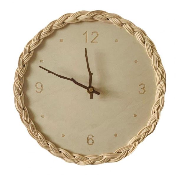 wall clocks great clock round silent easy to read vintage european-style garden rattan frame
wall clocks great clock round silent easy to read vintage european-style garden rattan frame