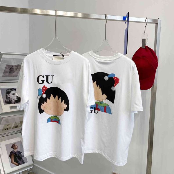 luxury design inschao cartoon letter printed small ball short t-shirt for women white casual loose half sleeve top
luxury design inschao cartoon letter printed small ball short t-shirt for women white casual loose half sleeve top