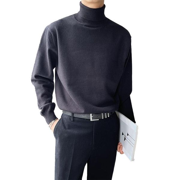 men's sweaters man korean knitwear autumn winter sweater men loose casual solid color office fashion bottom pullover turtleneck, White;black
men's sweaters man korean knitwear autumn winter sweater men loose casual solid color office fashion bottom pullover turtleneck, White;black