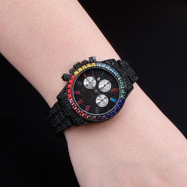 wristwatches 4 color full diamond watch fashion quartz hip hop relogio masculino montre femme relojes para hombre, Slivery;brown
wristwatches 4 color full diamond watch fashion quartz hip hop relogio masculino montre femme relojes para hombre, Slivery;brown
