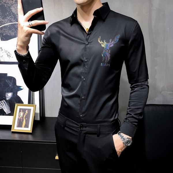 2021 british male style winter new sleeve long casual shirts for all men play fine adjustment businessman's working shirt 3xl zt8g, Black;brown
2021 british male style winter new sleeve long casual shirts for all men play fine adjustment businessman's working shirt 3xl zt8g, Black;brown