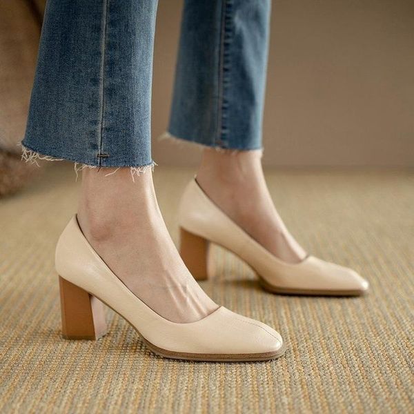 dress shoes 2021 beige high heel genuine leather wedding women square toe chunky heels party zapatos de vestir mujer, Black
dress shoes 2021 beige high heel genuine leather wedding women square toe chunky heels party zapatos de vestir mujer, Black
