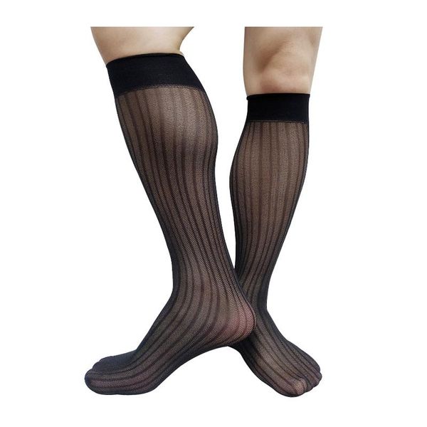 men's socks knee high mens long tube black striped see through lingerie stocking male formal dress suit hose softy fashion
men's socks knee high mens long tube black striped see through lingerie stocking male formal dress suit hose softy fashion