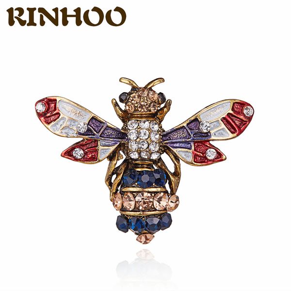 vintage insects bee brooches men women metal enamel pins crystal rhinestone lapel pin banquet party clothes accessoriesdio chan contact, Gray
vintage insects bee brooches men women metal enamel pins crystal rhinestone lapel pin banquet party clothes accessoriesdio chan contact, Gray