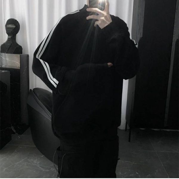 winter plush tracksuits men's half high collar for male students korean loose fashion versatile sports crew neck pullover sweater, Gray
winter plush tracksuits men's half high collar for male students korean loose fashion versatile sports crew neck pullover sweater, Gray
