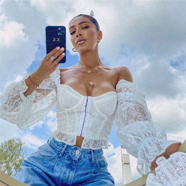women's blouses & shirts for love autumn 2021 retro square neck lace floral long sleeve romantic tie shirt women, White
women's blouses & shirts for love autumn 2021 retro square neck lace floral long sleeve romantic tie shirt women, White