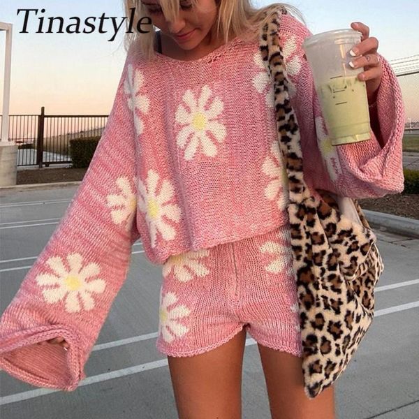 women's tracksuits tinastyle summer autumn knitted suit casual long sleeve sweater and biker srs women y2k two piece sets fashion outfi, Gray
women's tracksuits tinastyle summer autumn knitted suit casual long sleeve sweater and biker srs women y2k two piece sets fashion outfi, Gray